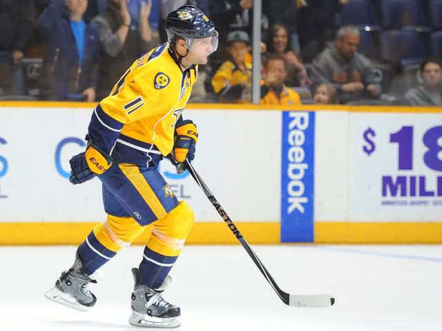 Predators place Cody Hodgson on waivers