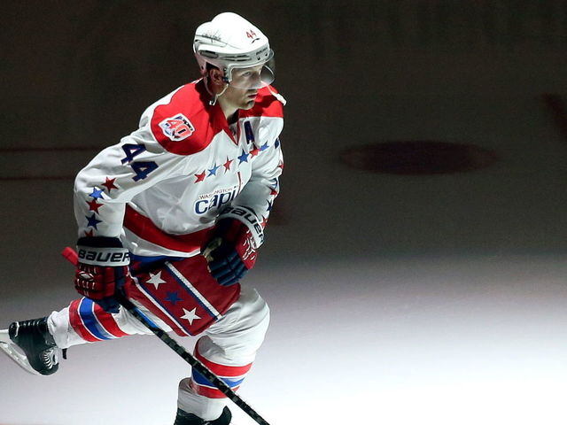 Capitals' Orpik - and his $5.5-million cap hit - back skating