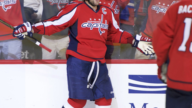 Ovechkin 10th player in NHL history to record eight 40-goal seasons