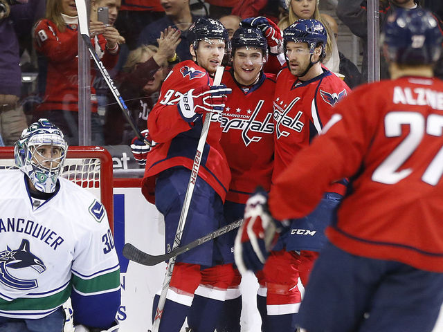 Capitals win 5th in a row thanks to Kuznetsov, Holtby
