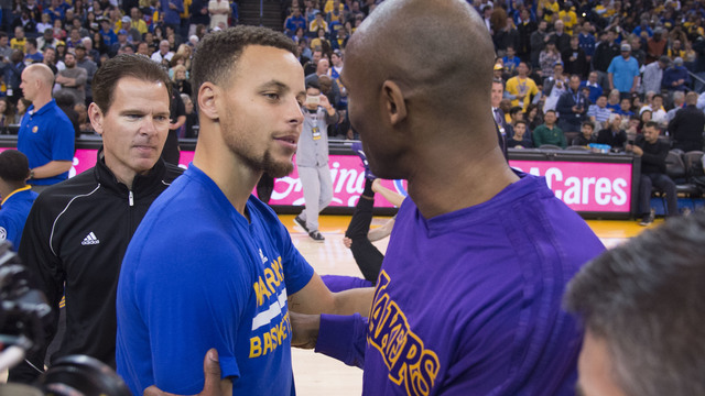 Kobe, Curry headline West All-Star starters