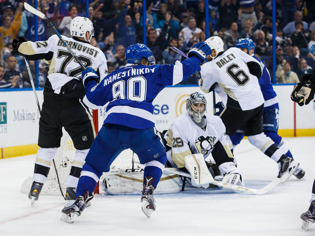 Namestnikov's overtime winner caps 1st career hat trick
