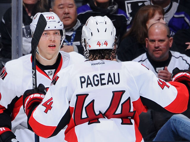 Senators score twice in 26 seconds, come back to beat Kings