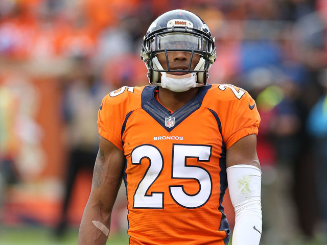 Broncos' Sanders 'blessed' to practice against Harris, Talib