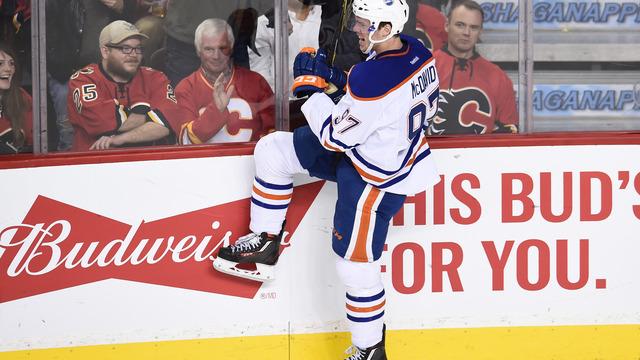 Watch: McDavid burns Flames again with breakaway beauty