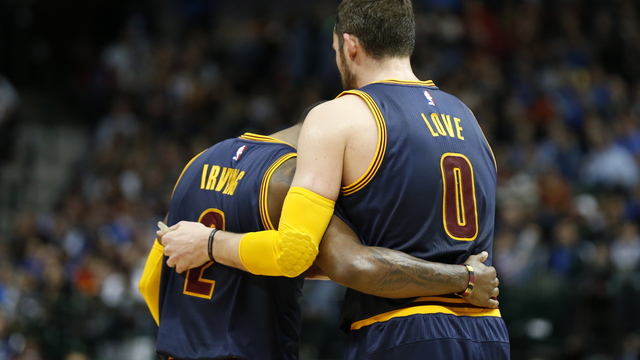 PHOTO: Kevin Love is ecstatic about finally making team photo