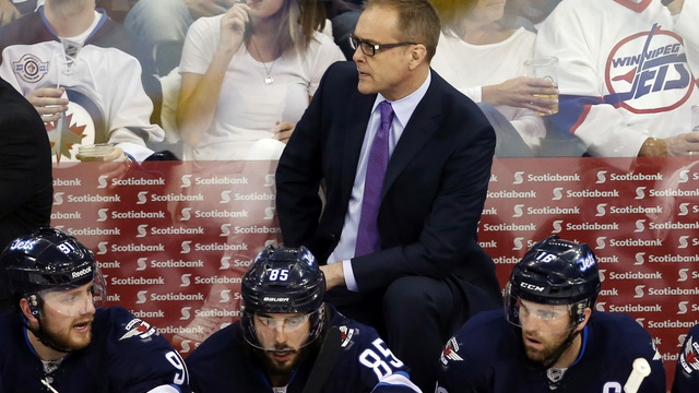 VIDEO: Jets fan caught licking her lips at Paul Maurice