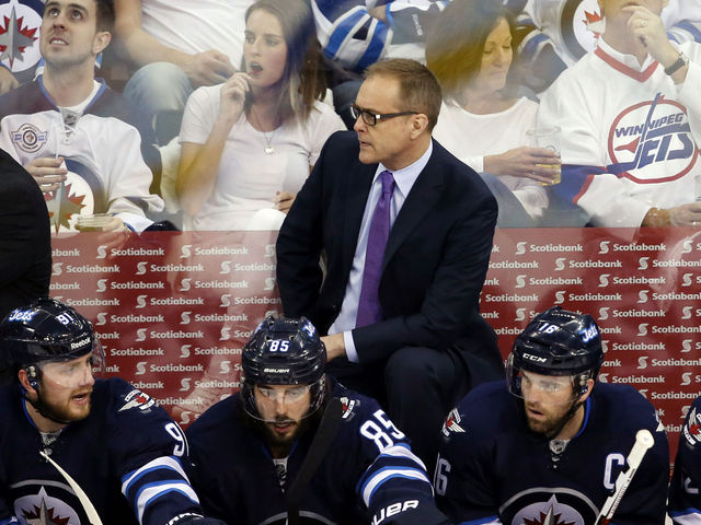 VIDEO: Jets fan caught licking her lips at Paul Maurice