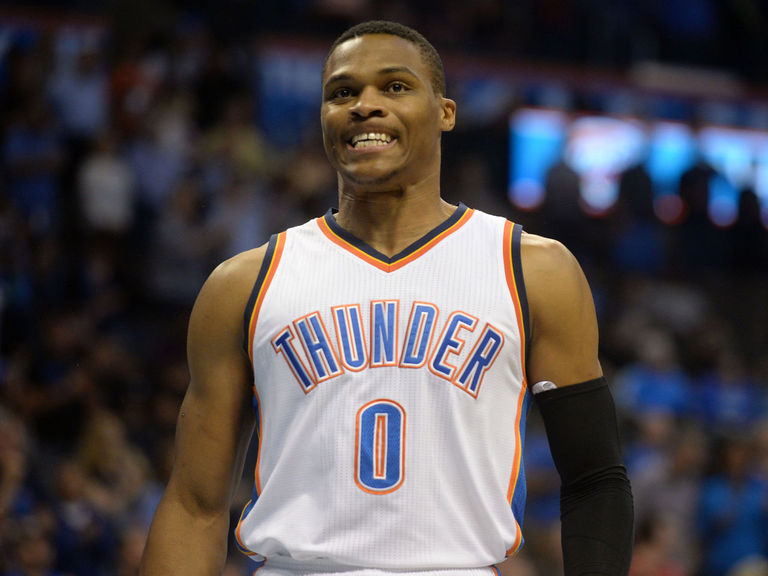 VIDEO Russell Westbrook continues feud with Nuggets' mascot