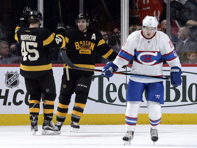 Canadiens fall out of playoff picture with loss to Bruins, Devils victory