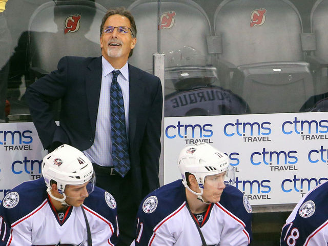 Tortorella 'banged up pretty good' in collision at Blue Jackets' outdoor practice