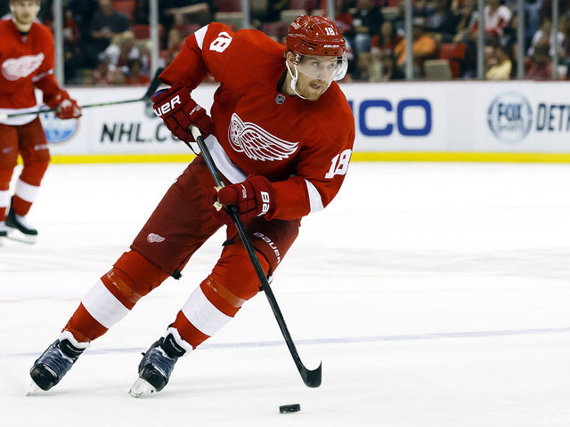 Red Wings place Joakim Andersson on waivers