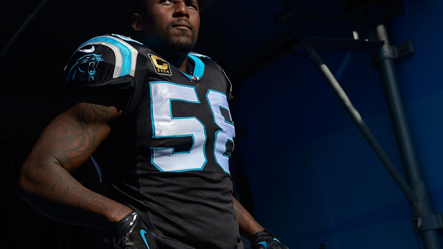Panthers' Davis alarmed by CTE study: 'I'd be lying if I said I wasn't nervous'