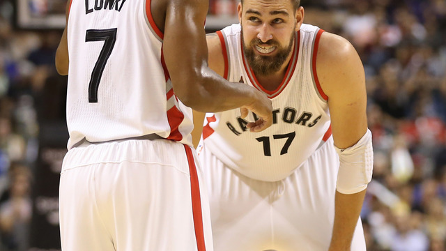 Valanciunas sustains ankle injury, X-rays negative