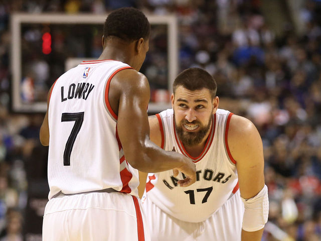 Valanciunas sustains ankle injury, X-rays negative