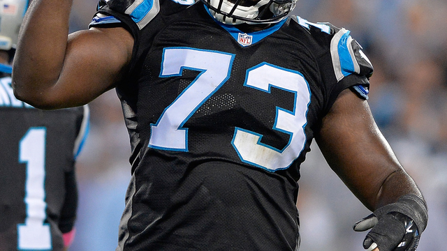 Panthers release Michael Oher after failed physical