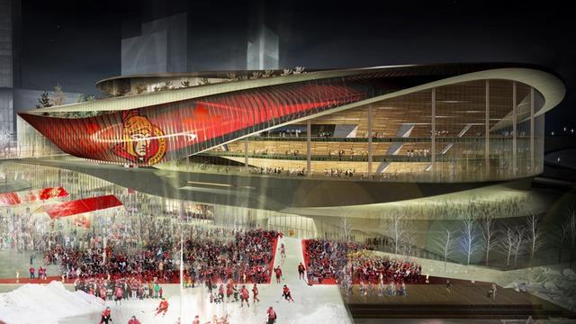 Senators unveil detailed proposal for downtown arena project