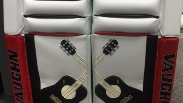 Schneider's All-Star Game pads are what Nashville is all about