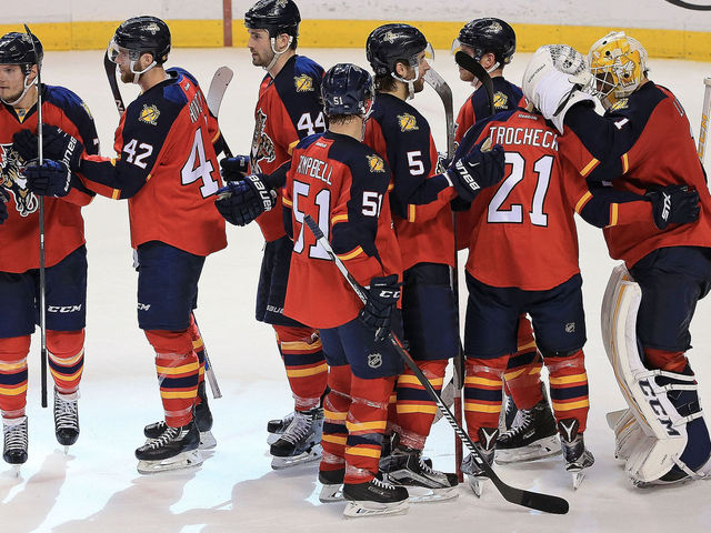 Panthers not worried about playoff experience: 'We're a 103-point team'