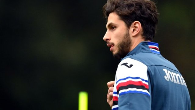Inter's Ranocchia joins Sampdoria on loan until end of season