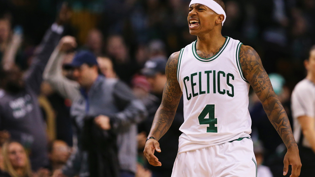 Look: Isaiah Thomas plays NBA 2K17 as Cavs, crushes Celtics