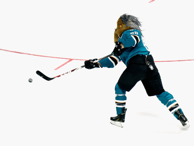 All-Stars on ice: The best photos from the Skills Competition