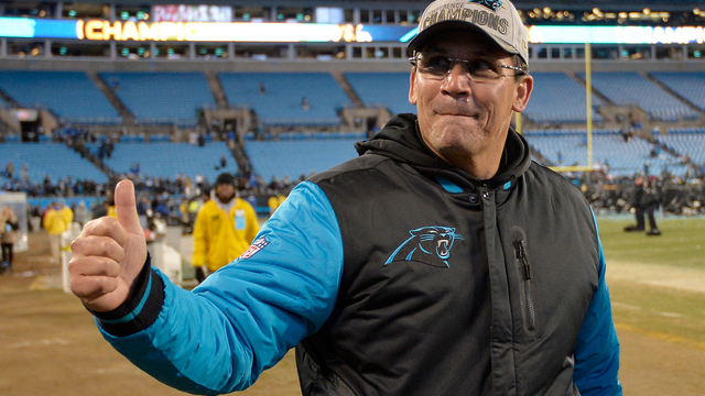 Panthers' Ron Rivera captures 2nd Coach of the Year