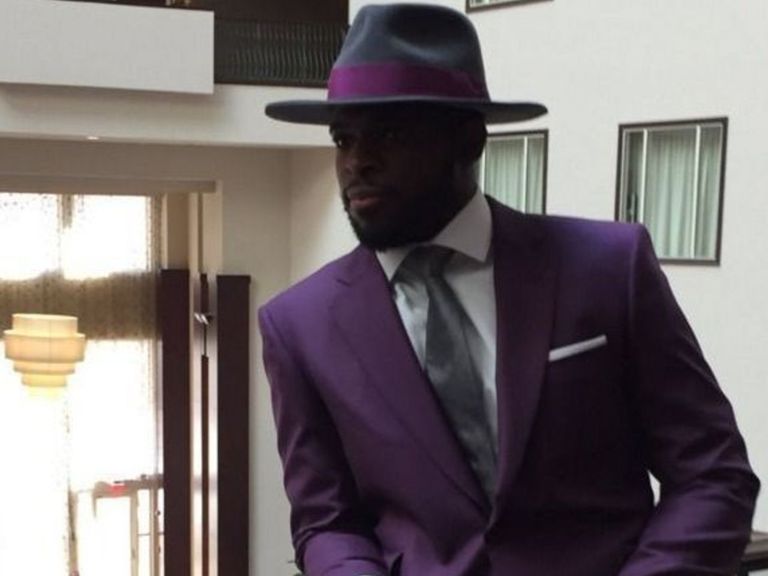 P.K. Subban purple reigns as Prince for Halloween (Photo)