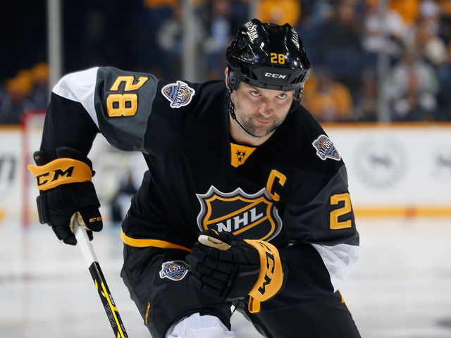 John Scott's helmet headed to Hockey Hall of Fame