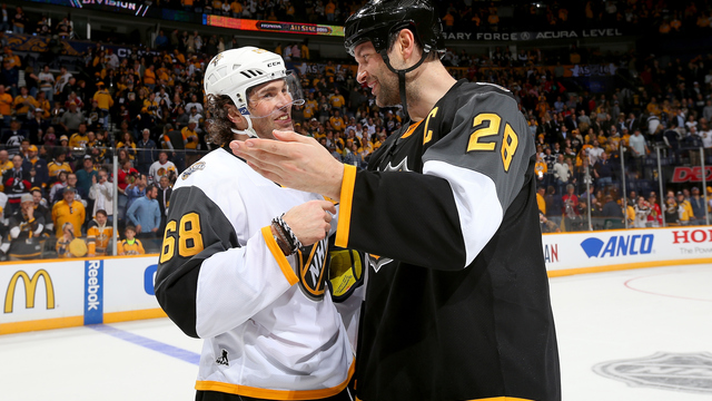 Jaromir Jagr happy for All-Star MVP Scott: 'I'm glad I lost today'