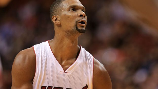 Report: Heat likely won't waive Bosh until March