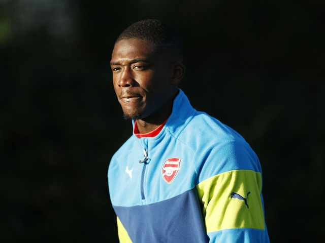 Arsenal striker Sanogo joins Charlton on loan until end of season