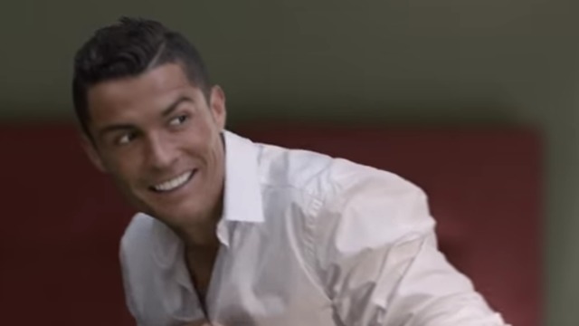 VIDEO: Cristiano Ronaldo flirts with technology in new TV ad