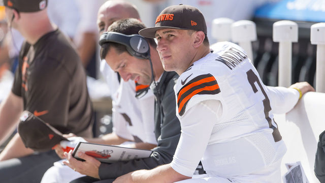 Report: Johnny Manziel denies hitting ex-girlfriend, threatening suicide