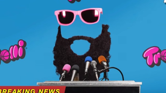 VIDEO: James Harden's beard speaks for itself in new candy ad