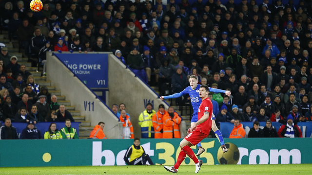 Jamie Vardy in no doubt that 30-yard volley against Liverpool is his greatest goal