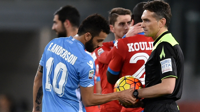Play stopped after Lazio supporters racially abuse Napoli's Kalidou Koulibaly