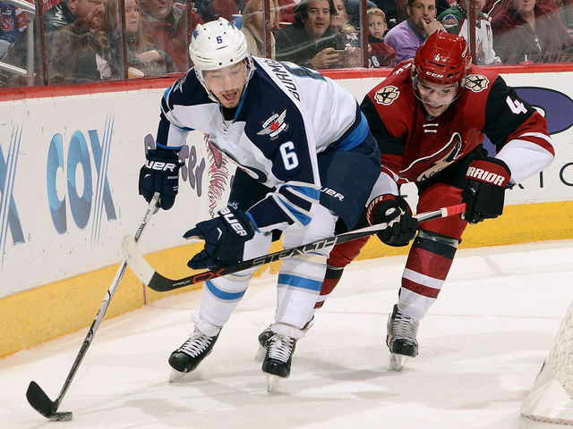 Jets' Burmistrov slapped with diving fine