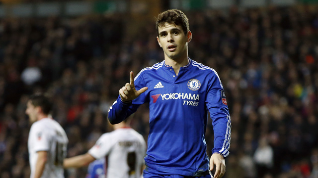Report: Chelsea repelled Chinese offers of around £75M for Oscar