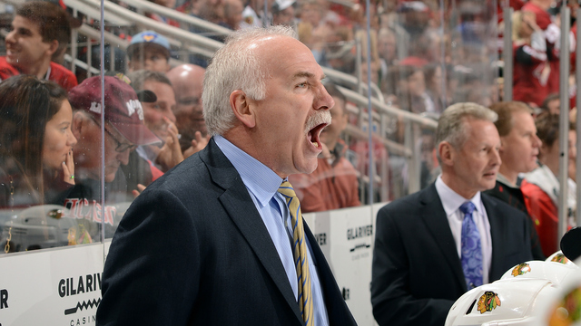 VIDEO: Blackhawks coach Quenneville furious with disallowed goal
