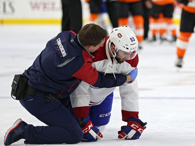 Canadiens' Lessio to miss 2-3 weeks