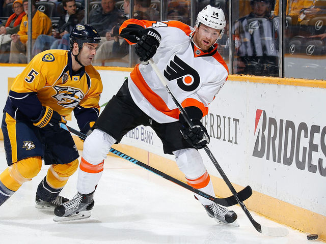 Flyers' Couturier to be sidelined about 4 weeks