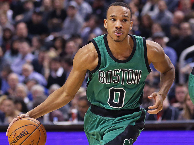 Celtics' Bradley knocked out of Game 1 loss with hamstring strain