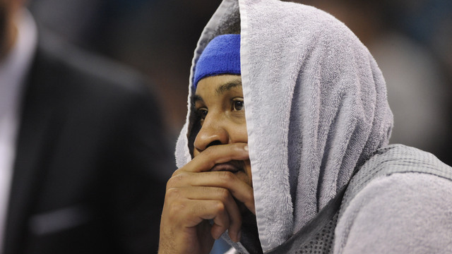 Deja vu for Melo's knee ahead of All-Star weekend