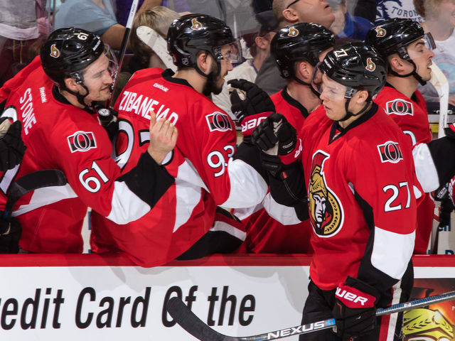 Senators' Lazar, Stone attribute scoring outburst to recent acts of generosity