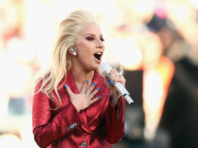 VIDEO: Lady Gaga slays national anthem; controversy over length ensues