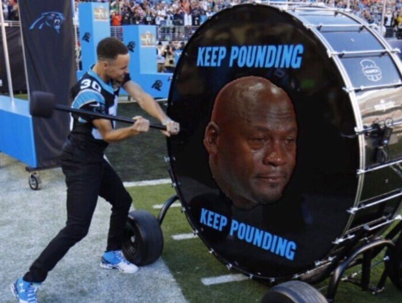 Stephen Curry is a massive and unabashed Panthers fan 