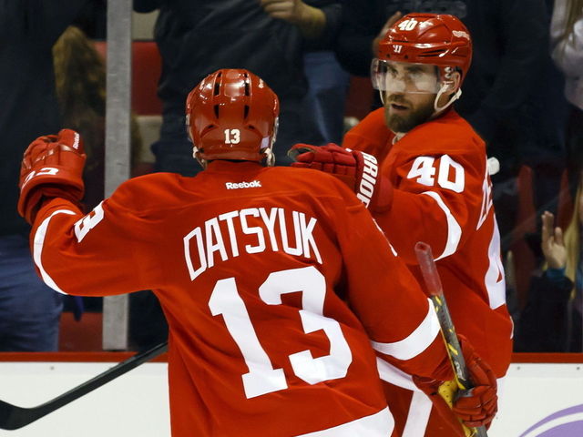 Red Wings to keep Datsyuk, Zetterberg together on top line