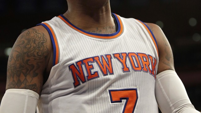 Carmelo Anthony: Knee soreness is here for the long haul
