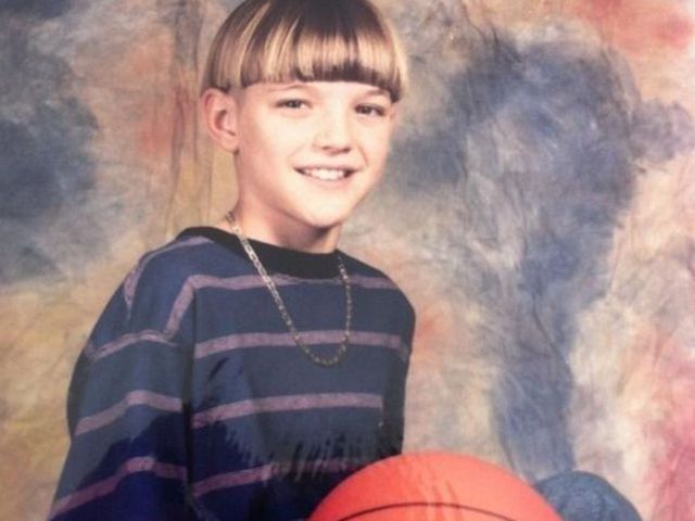 Chandler Parsons was a stylish bowl-cut kid
